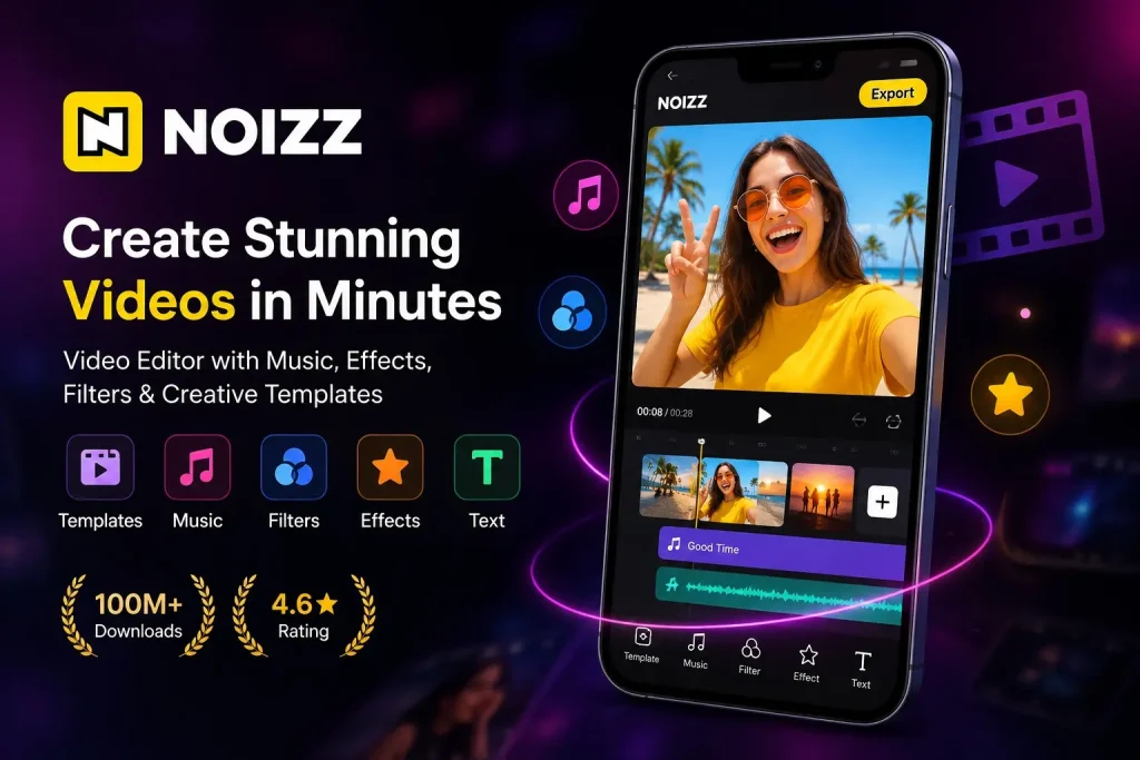 noizz app video editor hero