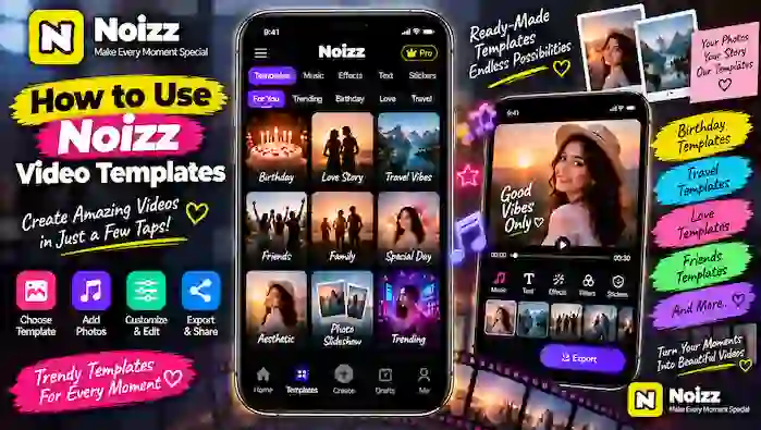 How to Use Noizz Video Templates